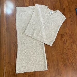 Rachel Zoe 2 piece boucle skirt and top set